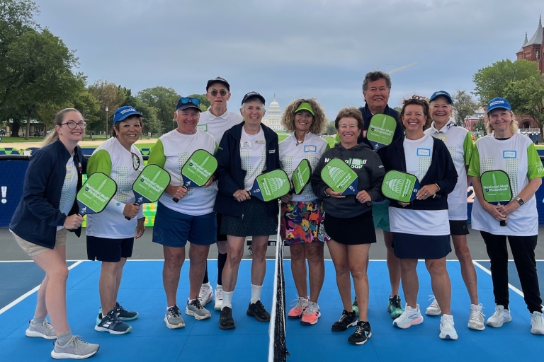 Support the growth of pickleball through social interaction and competition - focused on active older adults of all skill levels.